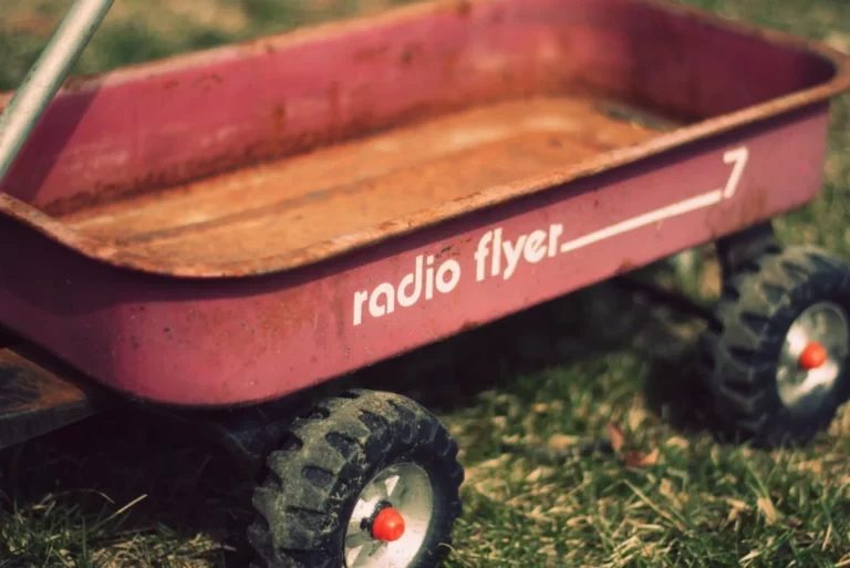 vintage radio flyer wagon